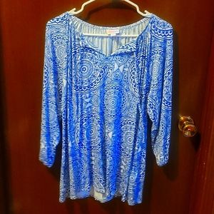 LulaRoe peasant top, L